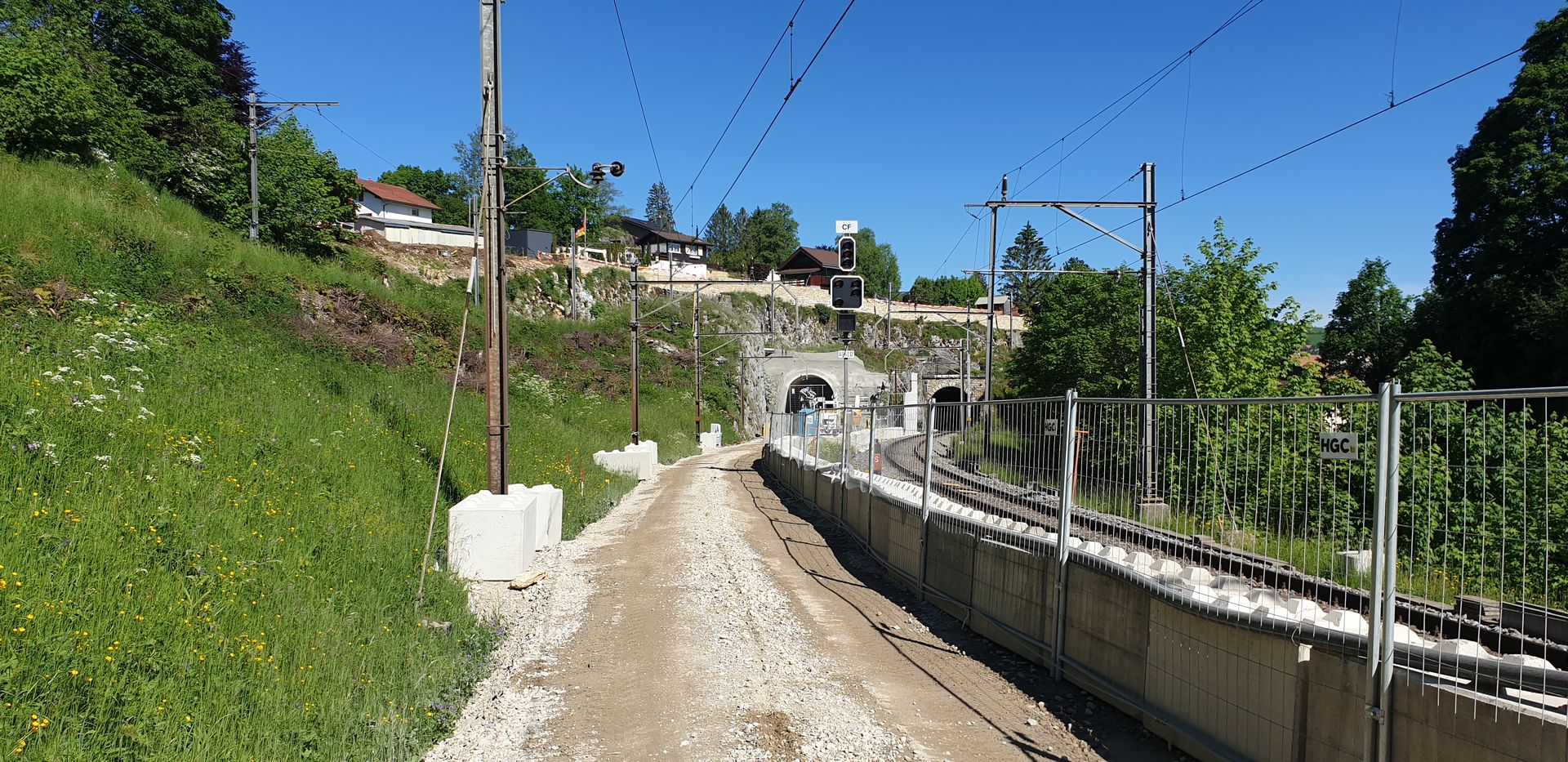 Assinissement de la Ligne CFF Neuchâtel - La Chaux-de-Fonds